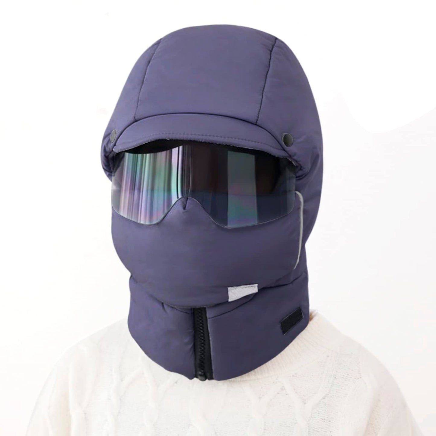 4 in 1 Winter Down Trapper Hat - Libiyi