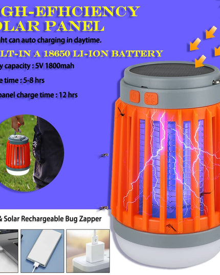 Libiyi Solar Outdoor LED Light and Mosquito Killer - Libiyi