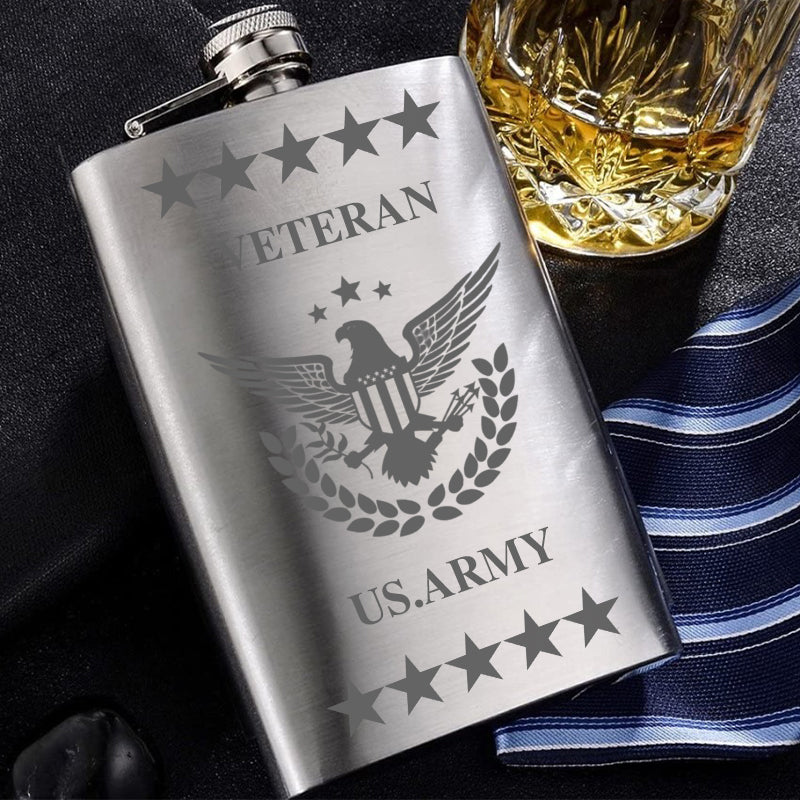 🔥49% OFF🎖️Stainless Steel Military Veteran Flasks - Libiyi
