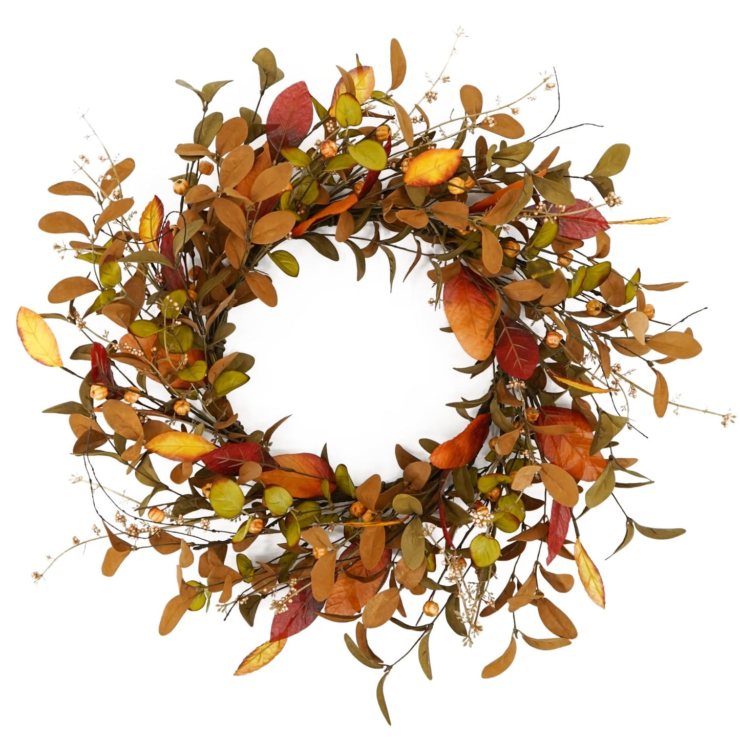 Fall wreath for the front door - Libiyi