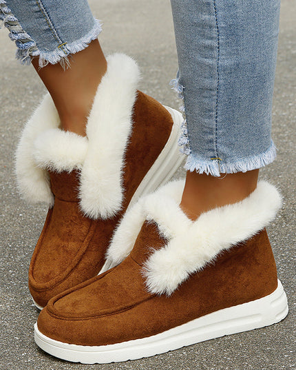 Ladies Warm and Comfortable Casual Snow Boots - Keillini