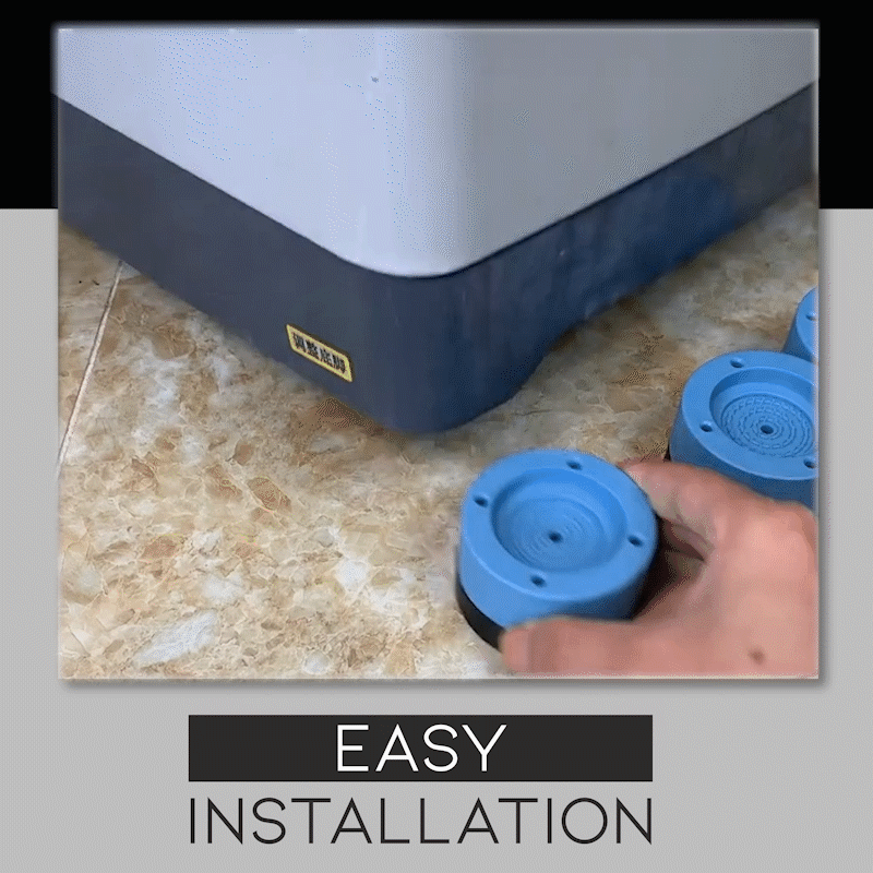 Shock And Noise Cancelling Washing Machine Support - Libiyi