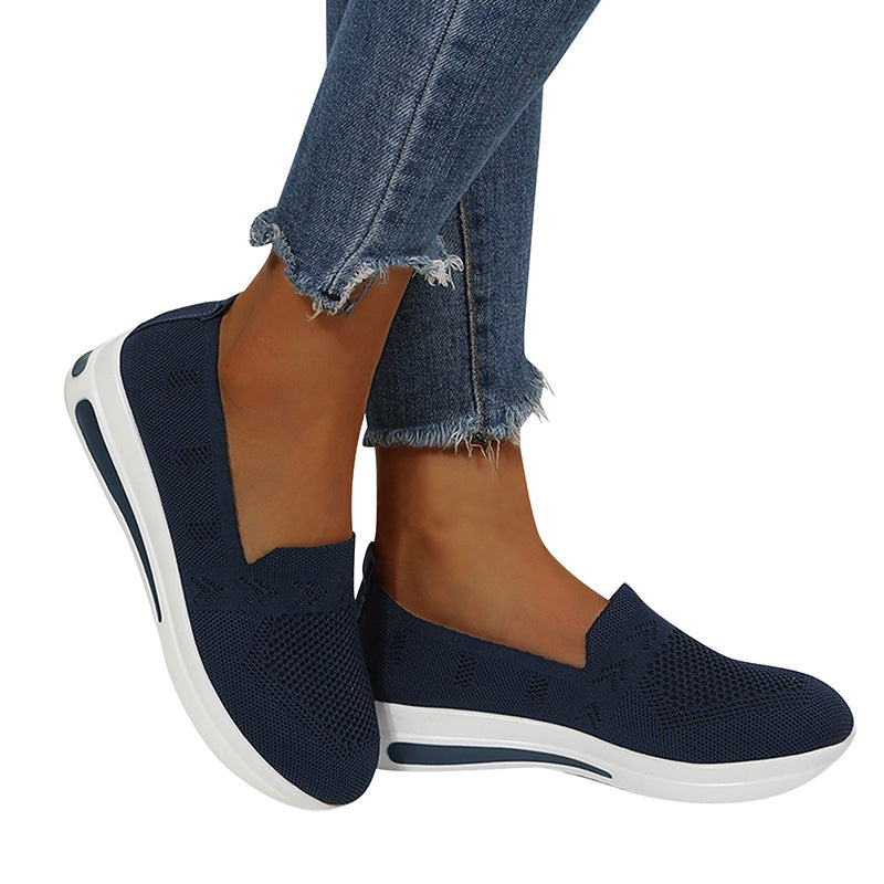 Zeaker Women's Flat Heel Round Toe Shoes - Keilini