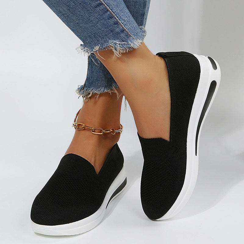 Zeaker Women's Flat Heel Round Toe Shoes - Keilini