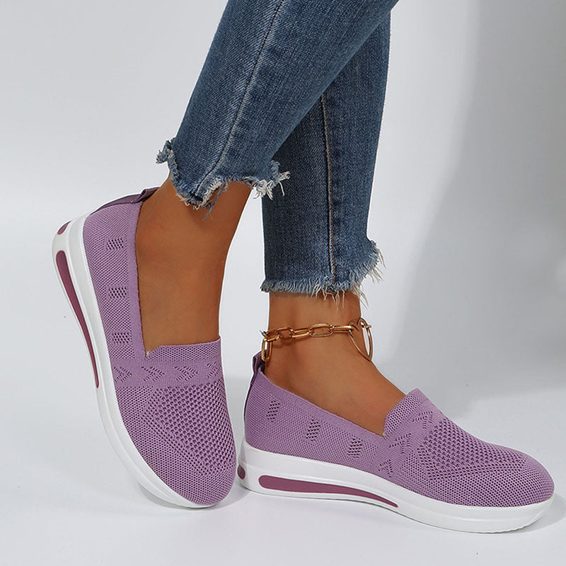 Zeaker Women's Flat Heel Round Toe Shoes - Keilini