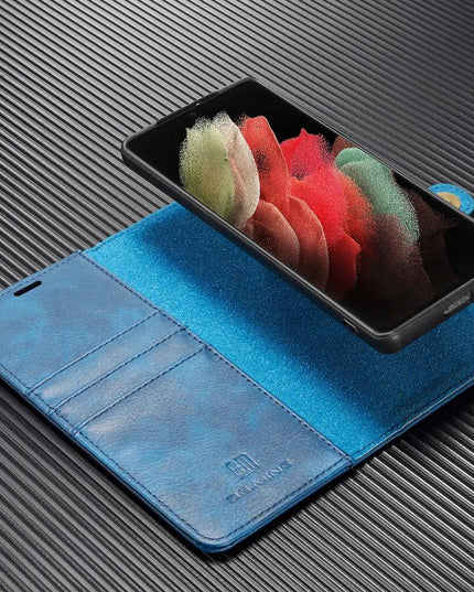 Luxury Genuine Leather Wallet Flip Case For Samsung Galaxy A Series - Libiyi