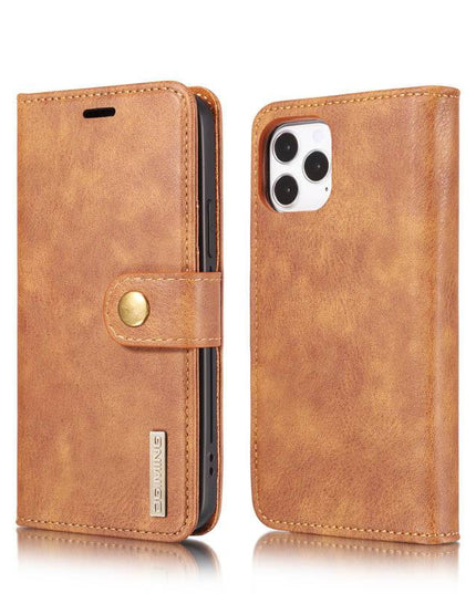 DG.MING Magnetic Detachable Leather Wallet iPhone Case - Libiyi