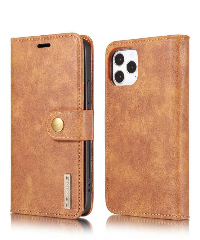 DG.MING Magnetic Detachable Leather Wallet iPhone Case - Libiyi