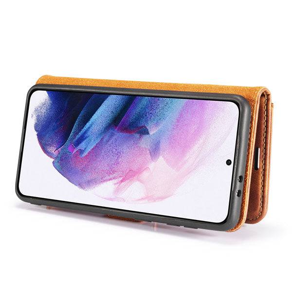 Magnetic 2-in-1 Detachable Leather Wallet Case For Samsung Galaxy S21 Plus - Libiyi