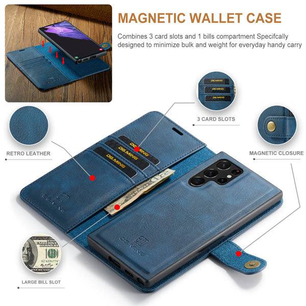 Samsung Galaxy S22 Series Luxury Leather Card Wallet Case - Libiyi