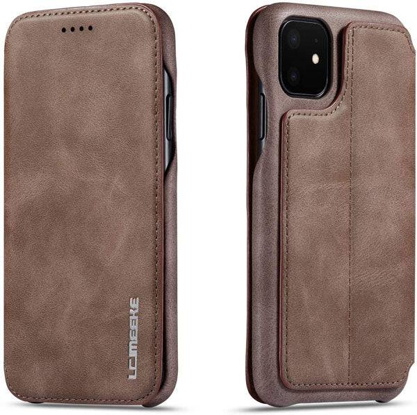 Magnetic Leather Wallet Card Slot Case for iPhone - Libiyi