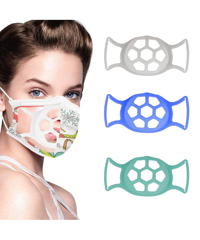 3D Softer Face Mask Bracket for More Breathing Space - Libiyi