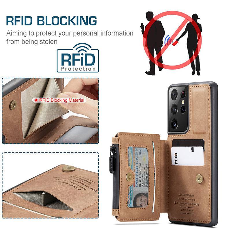 Multifunctional Wallet Phone Case For Galaxy - Libiyi
