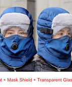 Navy+Mask Shield