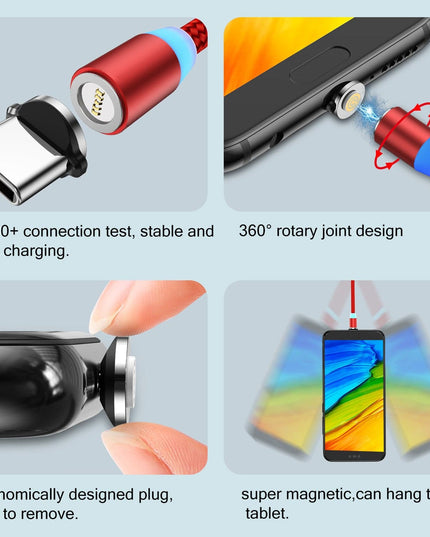 New 3-in-1 Magnetic Charging Cable - Libiyi