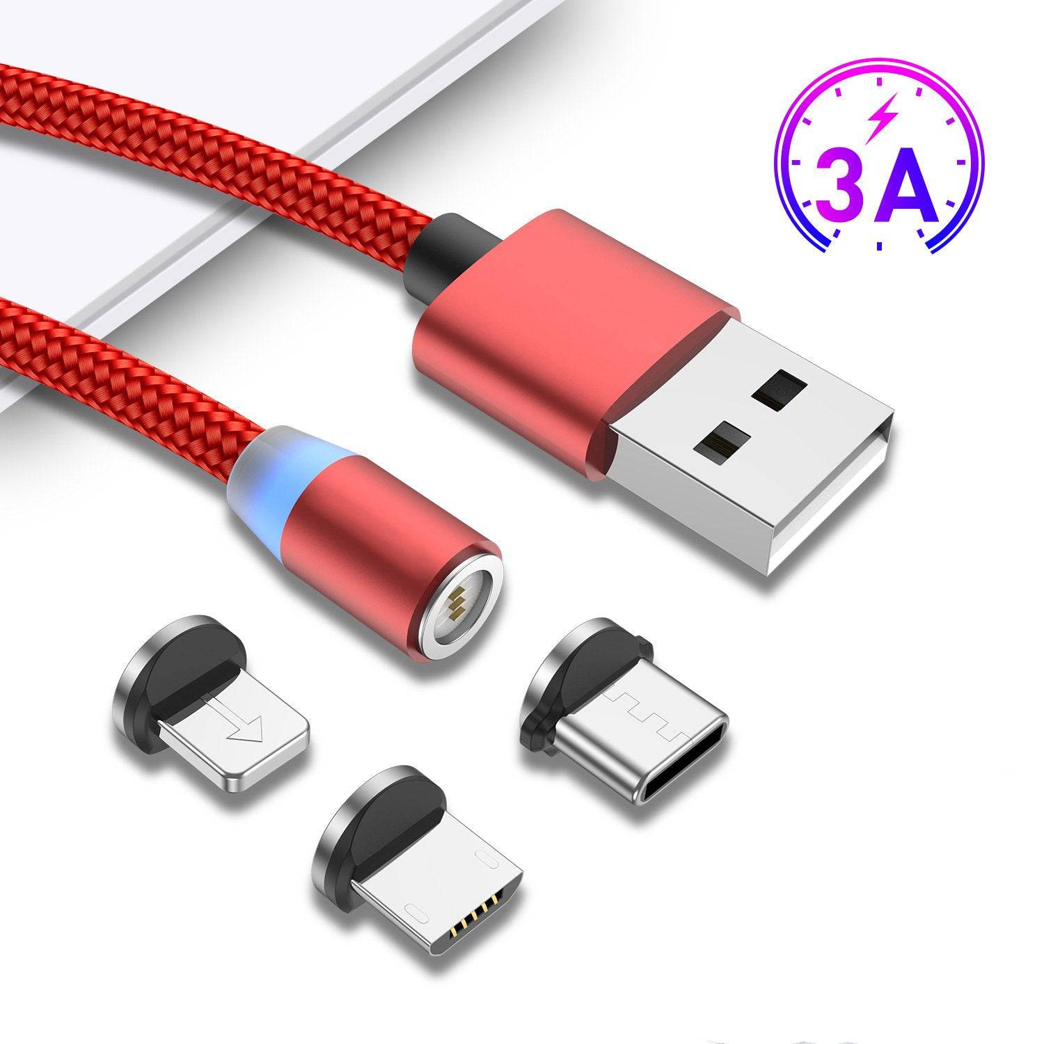 New 3-in-1 Magnetic Charging Cable - Libiyi