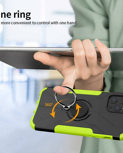 Robot 3 in 1 Heavy Duty Defender Case For iPhone 12 Pro - Libiyi