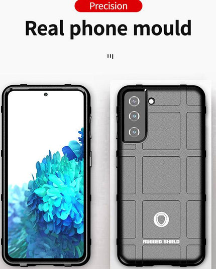 TPU Thick Solid Rough Armor Tactical Protective Cover Case For Samsung S21 - Libiyi