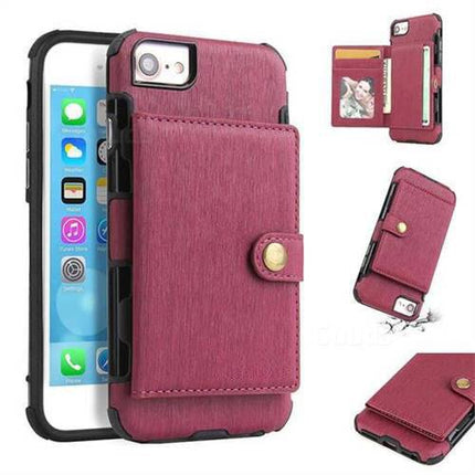Security Copper Button Protective Case For iPhone 6Plus/6s Plus - Libiyi
