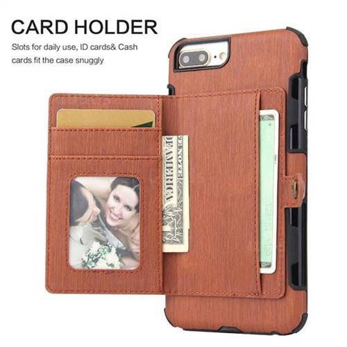 Security Copper Button Protective Case For iPhone 7Plus/8Plus - Libiyi