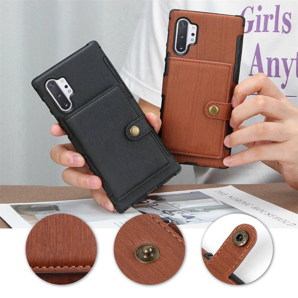 Security Copper Button Protective Case For Samsung - Libiyi