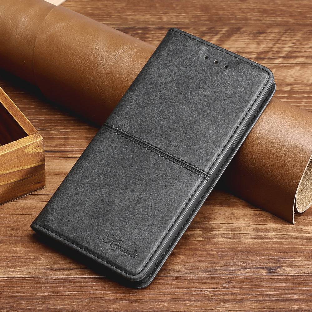 TPU + PU Leather Phone Cover Case for Samsung A11 - Libiyi