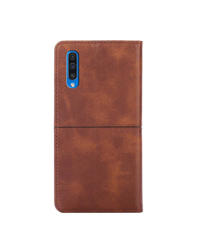 TPU + PU Leather Phone Cover Case for Samsung A50 - Libiyi