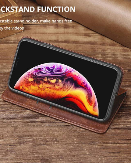 TPU + PU Leather Phone Cover Case for iPhone 7Plus/8Plus - Libiyi