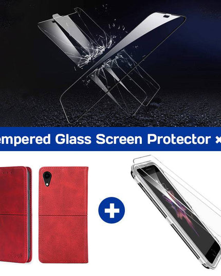 TPU + PU Leather Phone Cover Case for iPhone XR - Libiyi