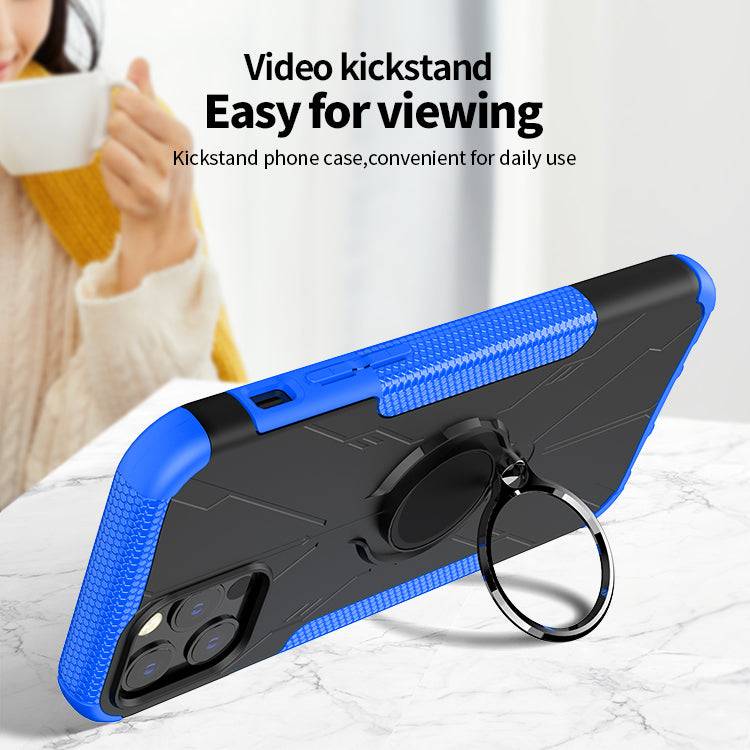 Robot 3 in 1 Heavy Duty Defender Case For iPhone 12 - Libiyi