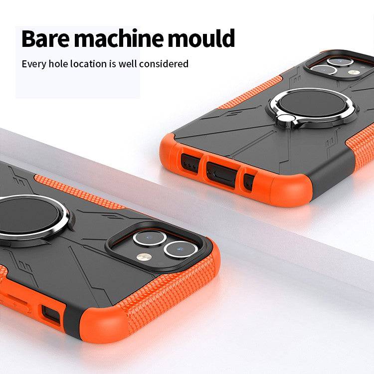 Robot 3 in 1 Heavy Duty Defender Case For iPhone 12 - Libiyi