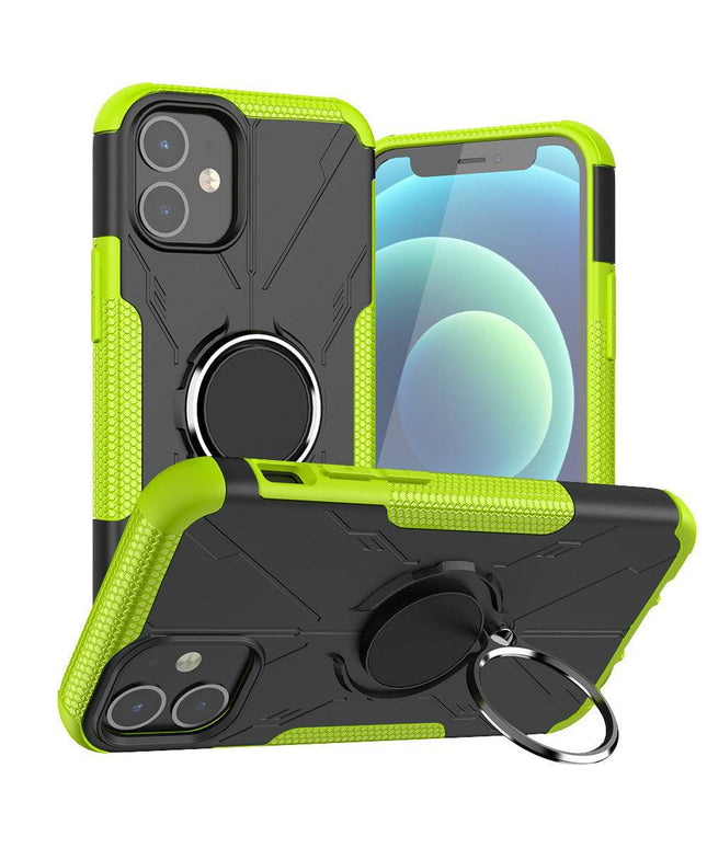 Robot 3 in 1 Heavy Duty Defender Case For iPhone 12 - Libiyi