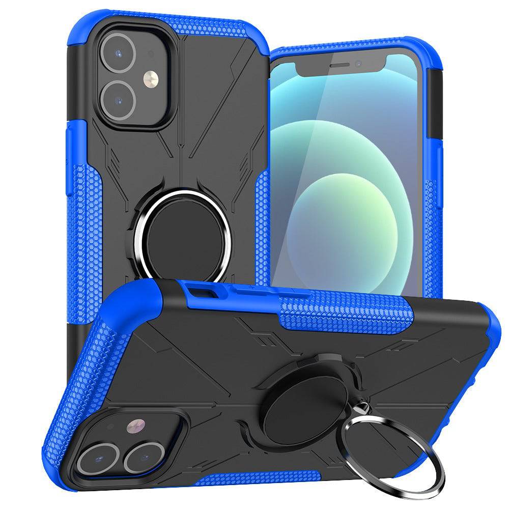 Robot 3 in 1 Heavy Duty Defender Case For iPhone 12 Mini - Libiyi