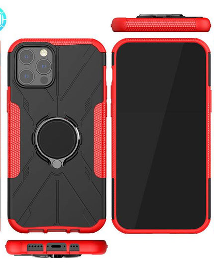 Robot 3 in 1 Heavy Duty Defender Case For iPhone 12 Pro Max - Libiyi