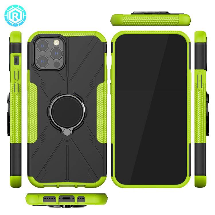 Robot 3 in 1 Heavy Duty Defender Case For iPhone 12 Pro Max - Libiyi
