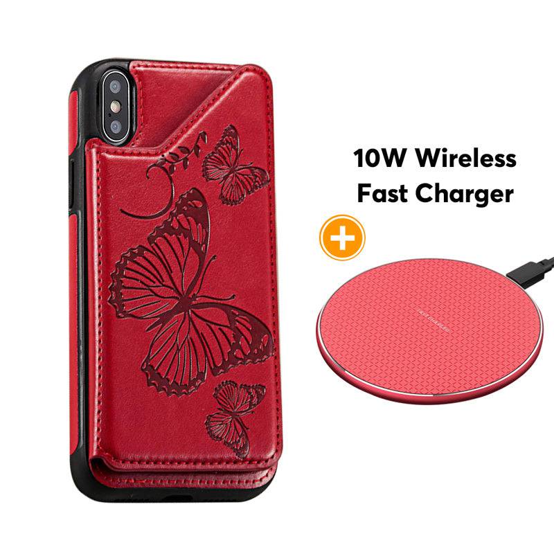 New Luxury Embossing Wallet Cover For iPhone Xs Max-Fast Delivery - Libiyi
