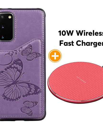 New Luxury Embossing Wallet Cover For SAMSUNG S20 Plus-Fast Delivery - Libiyi