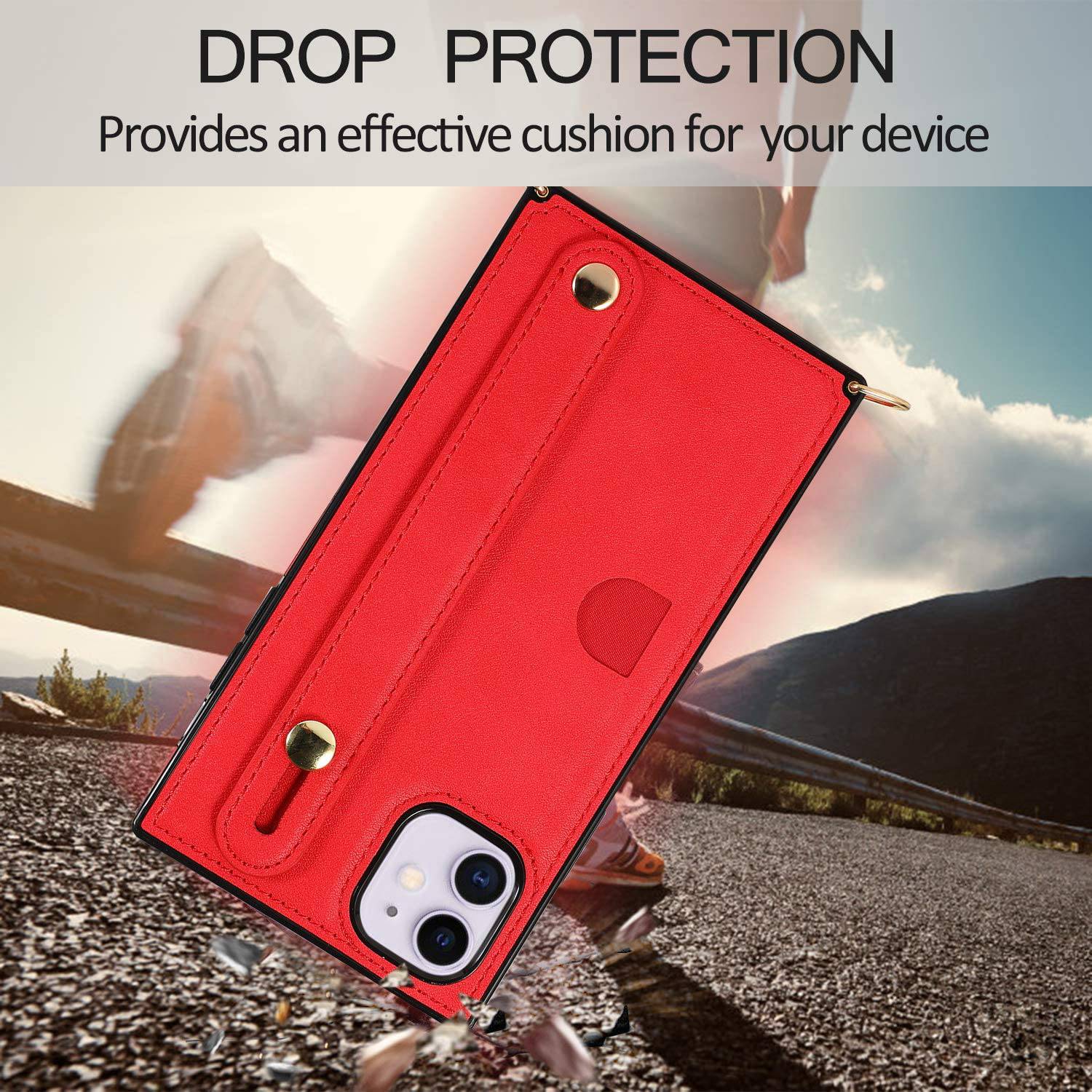 2022 New Luxury Wrist Strap Phone Case For iPhone 11 - Libiyi