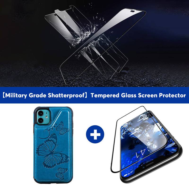 New Luxury Embossing Wallet Cover For iPhone 11-Fast Delivery - Libiyi
