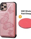 Rose Gold / For iPhone 11Pro / With Wireless Charger
