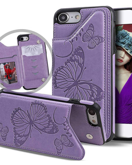 New Luxury Embossing Wallet Cover For iPhone 6/6S-Fast Delivery - Libiyi