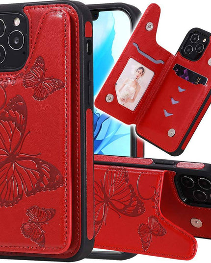 2022  New Luxury Embossing Wallet Cover For iPhone 12 Series - Libiyi