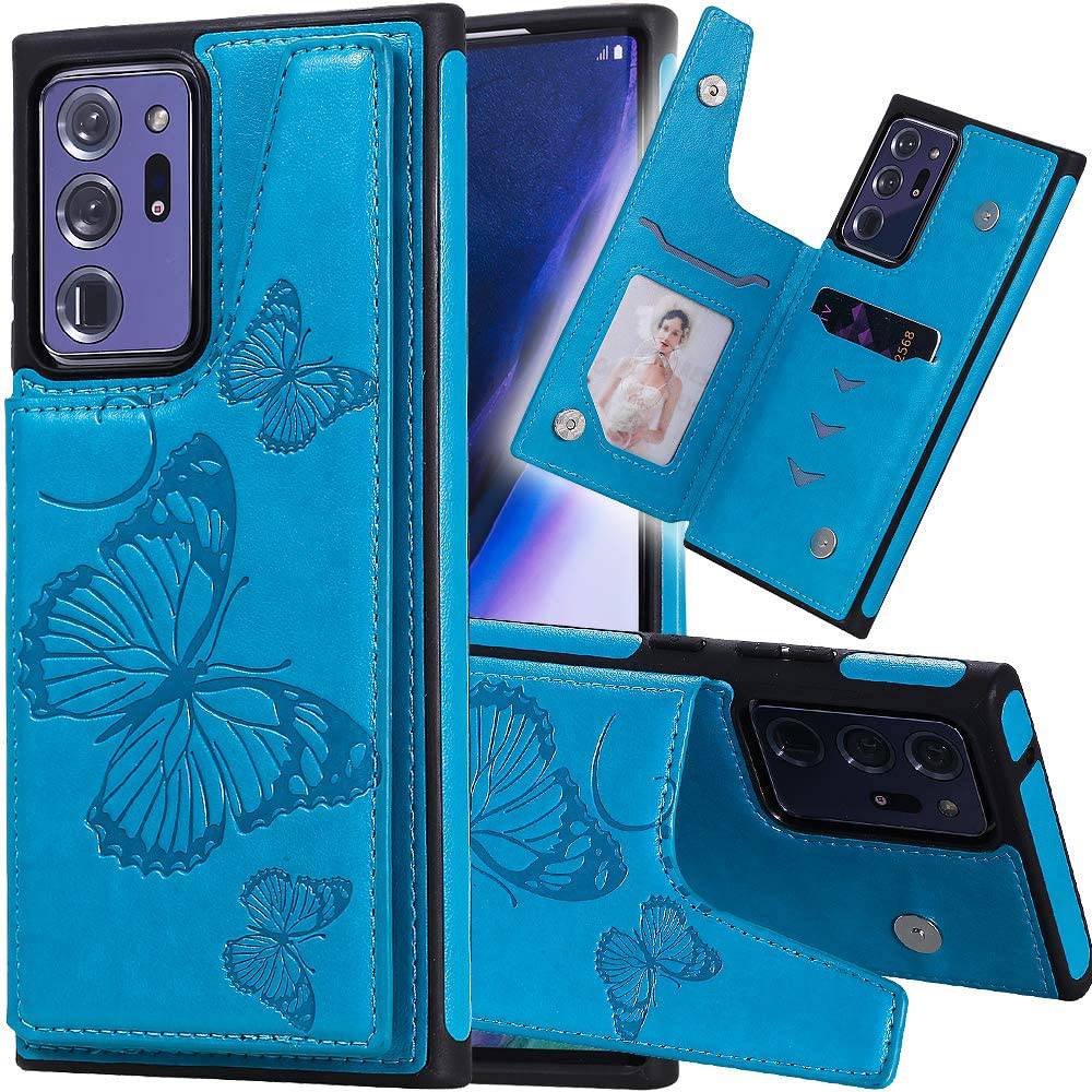New Luxury Embossing Wallet Cover For SAMSUNG Note 20 Ultra-Fast Delivery - Libiyi