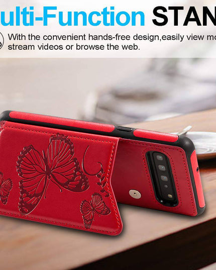 New Luxury Embossing Wallet Cover For SAMSUNG S10 Plus-Fast Delivery - Libiyi