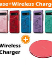Vermelho / Samsung S10 Plus / Com carregador sem fio