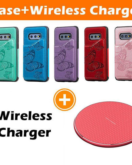 New Luxury Embossing Wallet Cover For SAMSUNG S10e-Fast Delivery - Libiyi