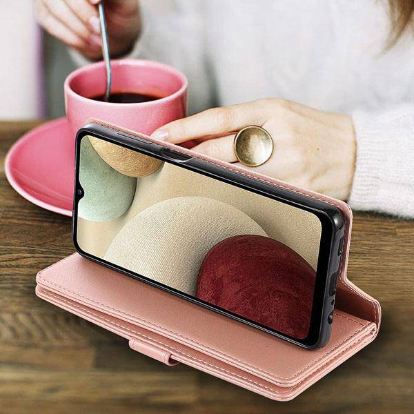 Bling Wallet Case with Wrist Strap for Samsung A52(4G/5G) - Libiyi
