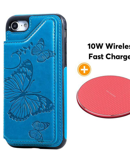 New Luxury Embossing Wallet Cover For iPhone 6 Plus/6s Plus-Fast Delivery - Libiyi