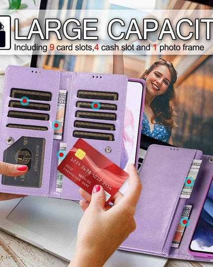 Bling Wallet Leather Case for Samsung S21 Ultra - Libiyi