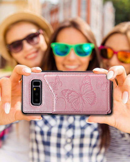 New Luxury Embossing Wallet Cover For SAMSUNG Note 8-Fast Delivery - Libiyi